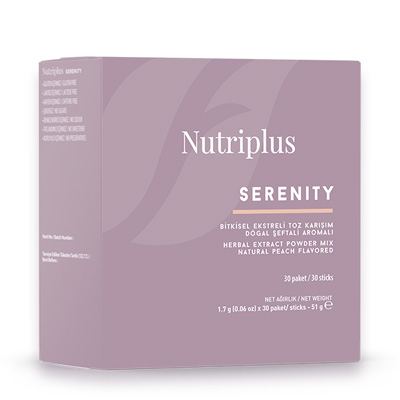 NUTRIPLUS მცენარეული ჩაი ატმის არომატით PEACH 1.7 გრ.X 30 პაკეტი