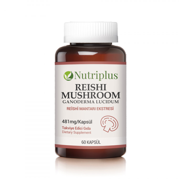 NUTRIPLUS რეიშის სოკო REISHI MUSHROOM 30 კაფსულა