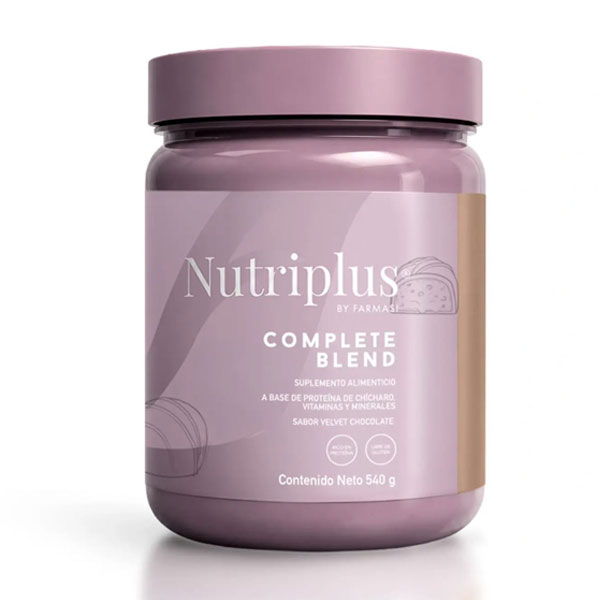 NUTRIPLUS შეიკი შოკოლადის გემოთი VELVET CHOCOLATE 540 გრ.