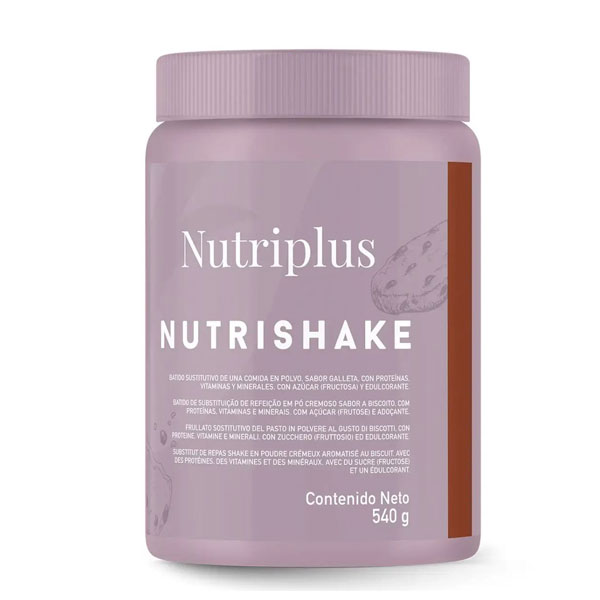 NUTRIPLUS შეიკი ორცხობილას გემოთი CO&CR 540 გრ.