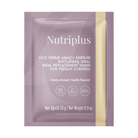 NUTRIPLUS შეიკი ვანილის არომატით, საშეტი 26 გრ.