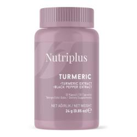 NUTRIPLUS კურკუმა TURMERIC, 30 კაფსულა.