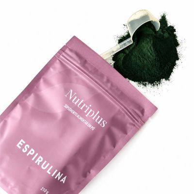 NUTRIPLUS სპირულინას ფხვნილი 210 გრ.