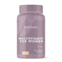 NUTRIPLUS ვიტამინები ქალბატონებისთვის MULTIVITAMIN FOR WOMEN 60 აბი